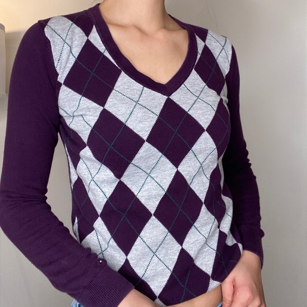 Tommy Hilfiger Argyle Sweater
